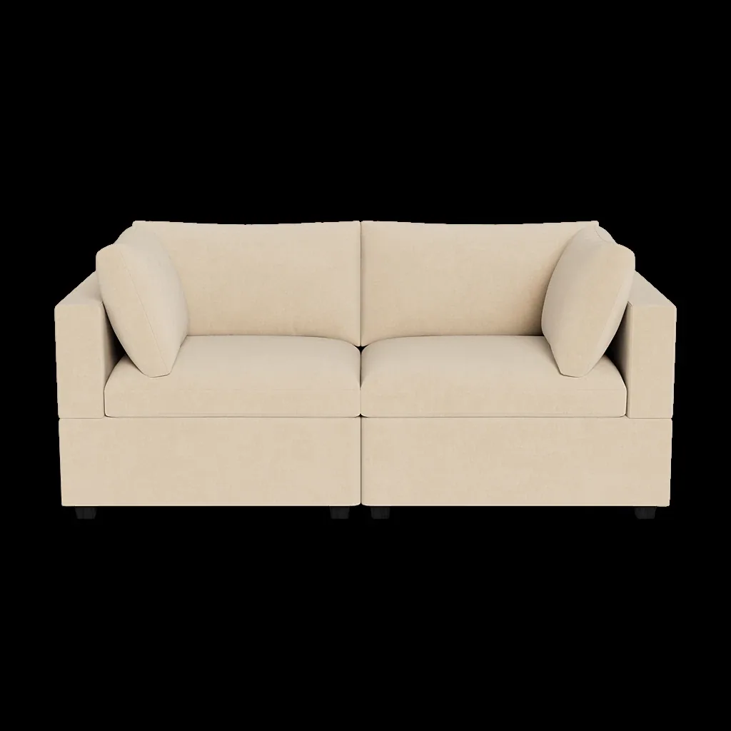 Kova Box Cushion Sofa 86"