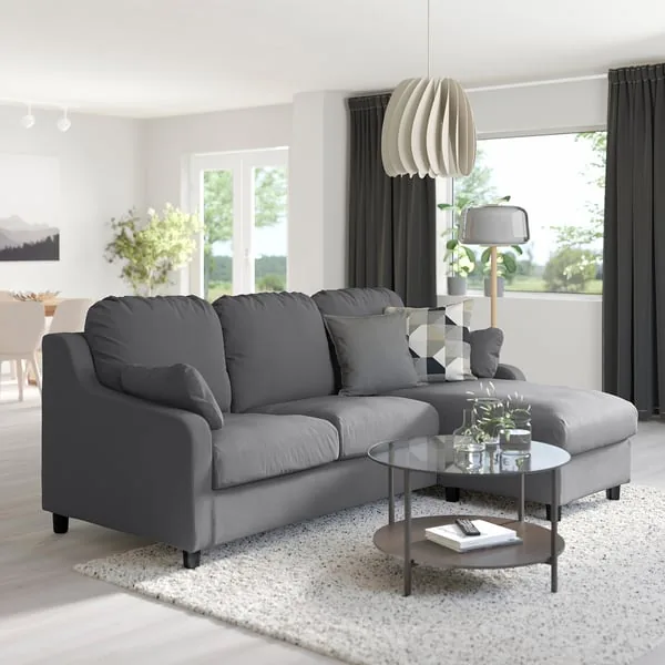 VINLIDEN sofa with chaise