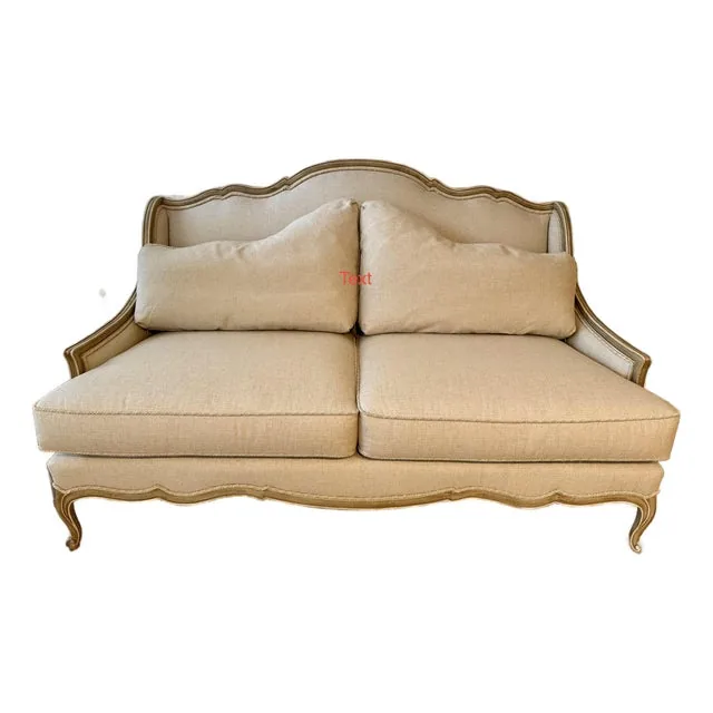 Highland House American-Made French Provincial Settee Sofa
