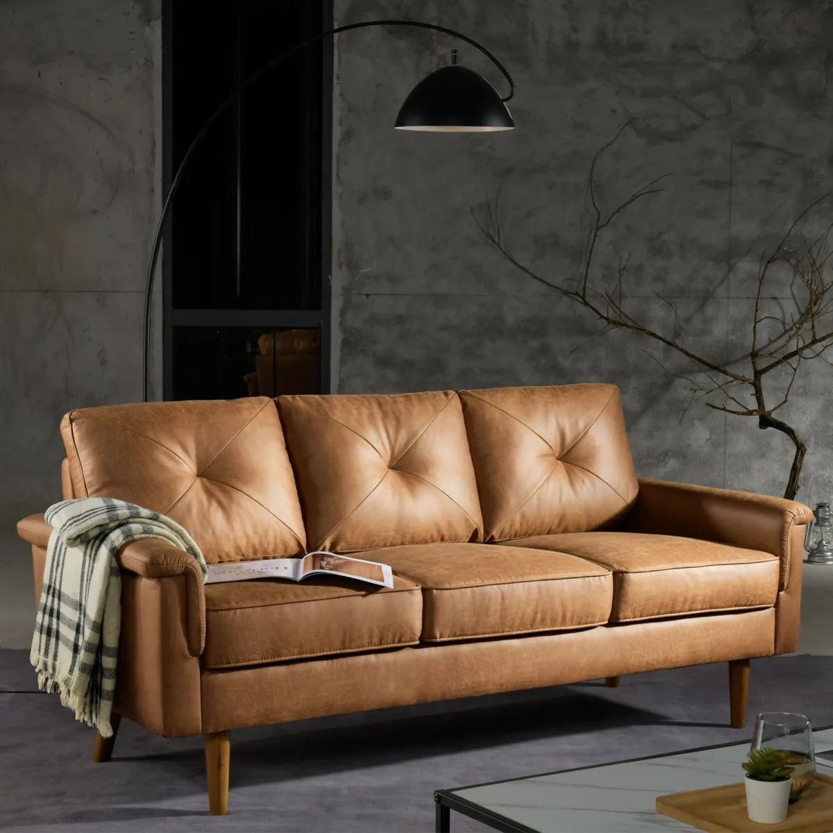 Brevick 71.65'' Upholstered Sofa (Wade Logan)