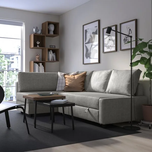 FRIHETEN sleeper sectional 3-seat with storage