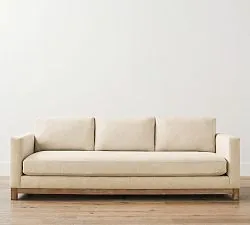 Jake Seadrift Wood Base Sofa
