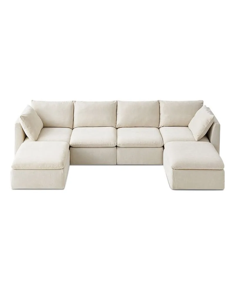 Macy 6-Seat U-Shaped Modular Sofa