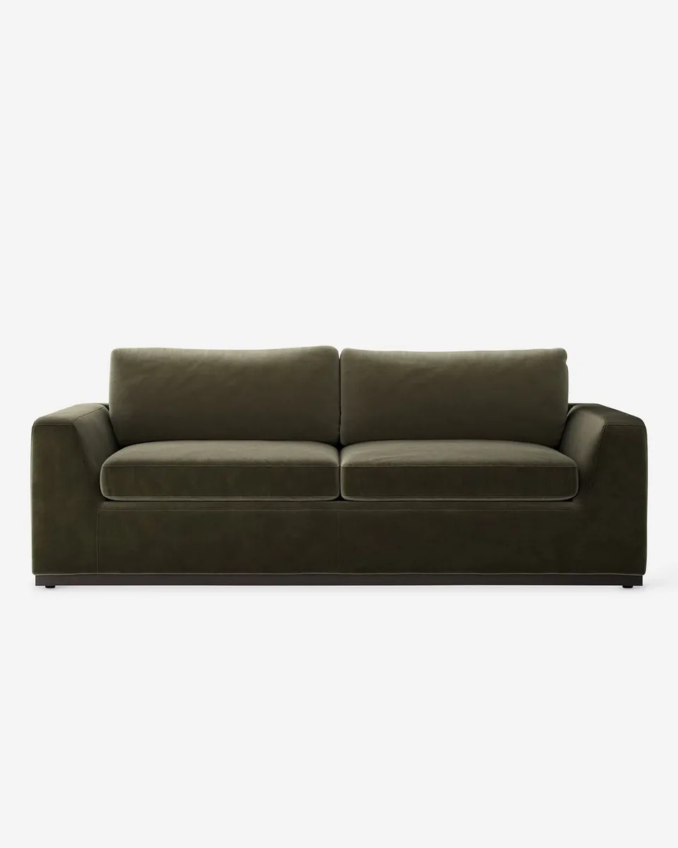 Daniston Sleeper Sofa, Olive Surrey Velvet