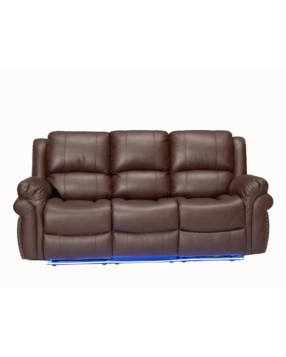 Cesar Brown Reclining Sofa