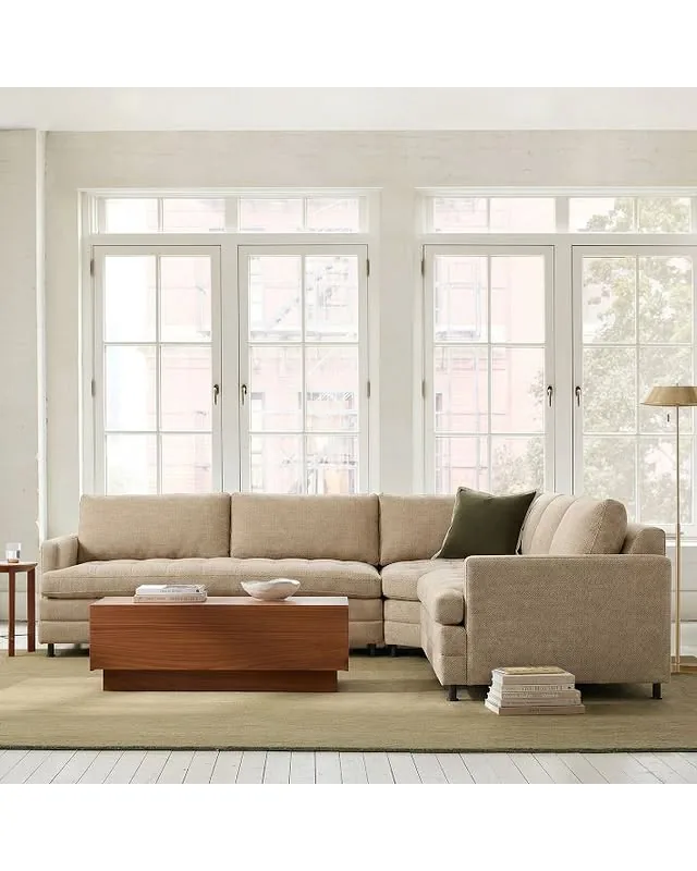 Clarisse 3-Piece L-Shaped Sectional (116")