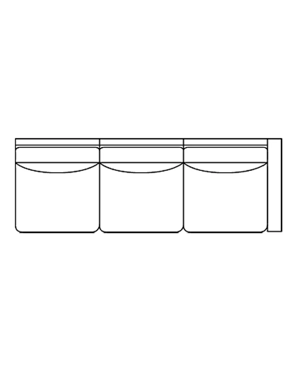 Sheffield "Designer Style" Grand Scale Right Arm Facing Sofa