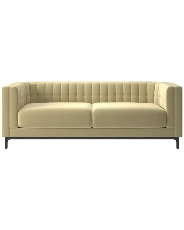 Ambroise 80" Sofa Luca Camel